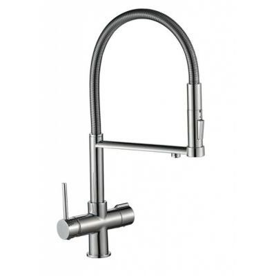 Slavina 3u1 (kitchen&drinking) inox tuš/spirala 121CH Cijena