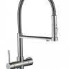 Slavina 3u1 (kitchen&drinking) inox tuš/spirala 121CH